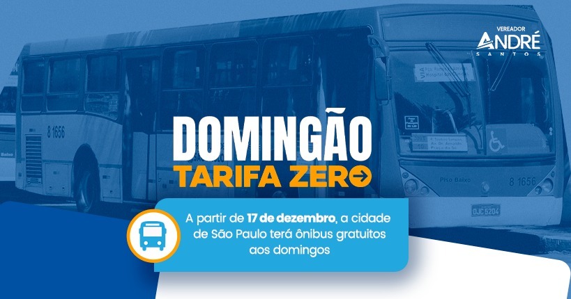 Domingão Tarifa Zero